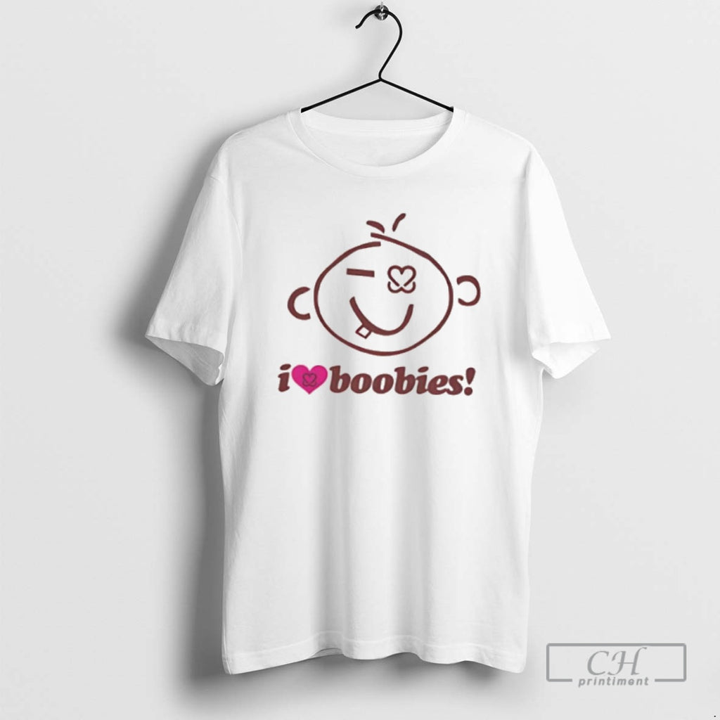 Classic Etnies Kab I Love Boobies Shirt Sweater