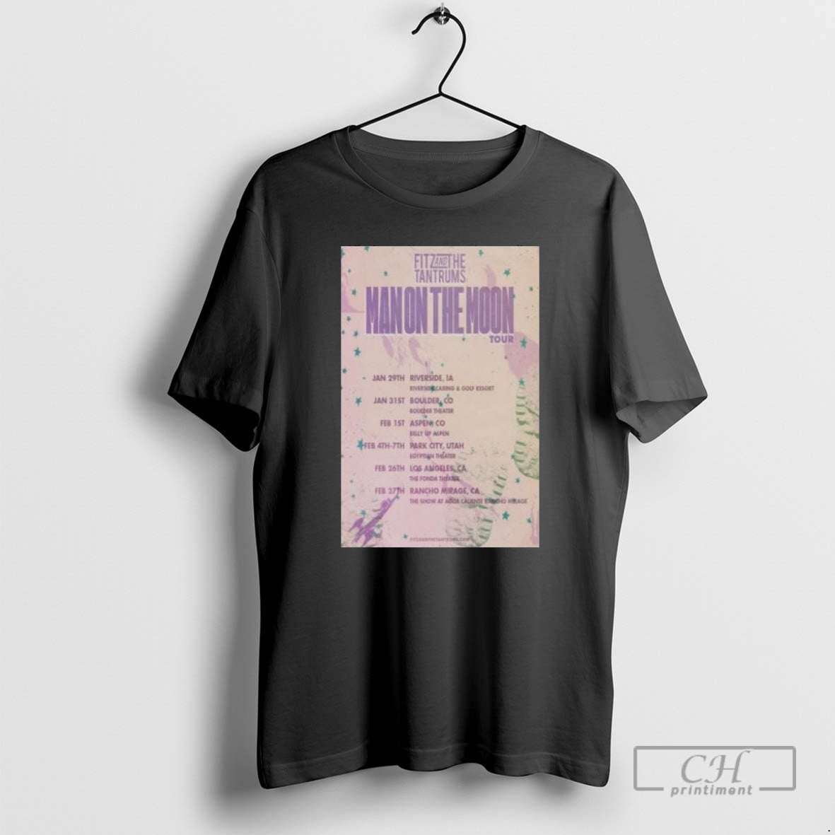 Classic Fitz And The Tantrums The Man On The Moon Tour 2026 Shirt Sweater