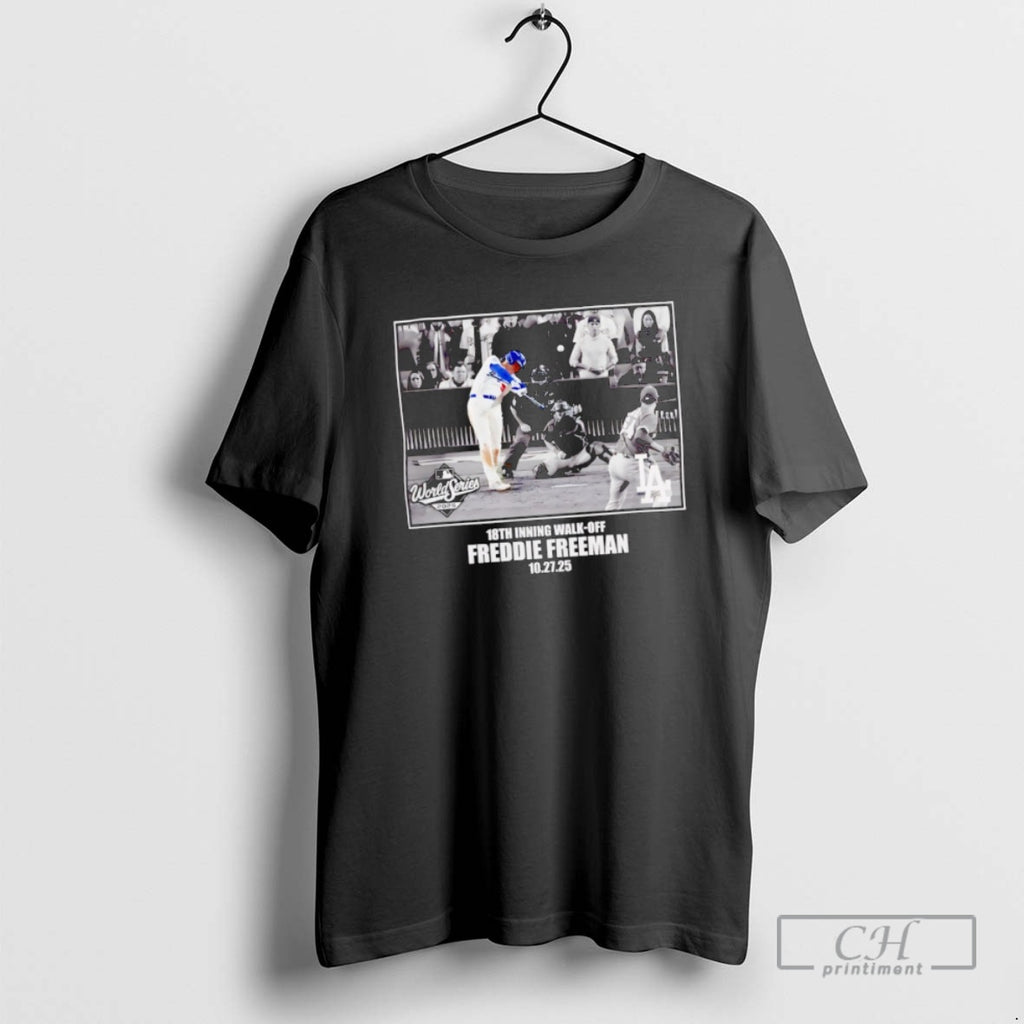 Classic Freddie Freeman Los Angeles Dodgers Postseason Moments 2025 Shirt Sweater
