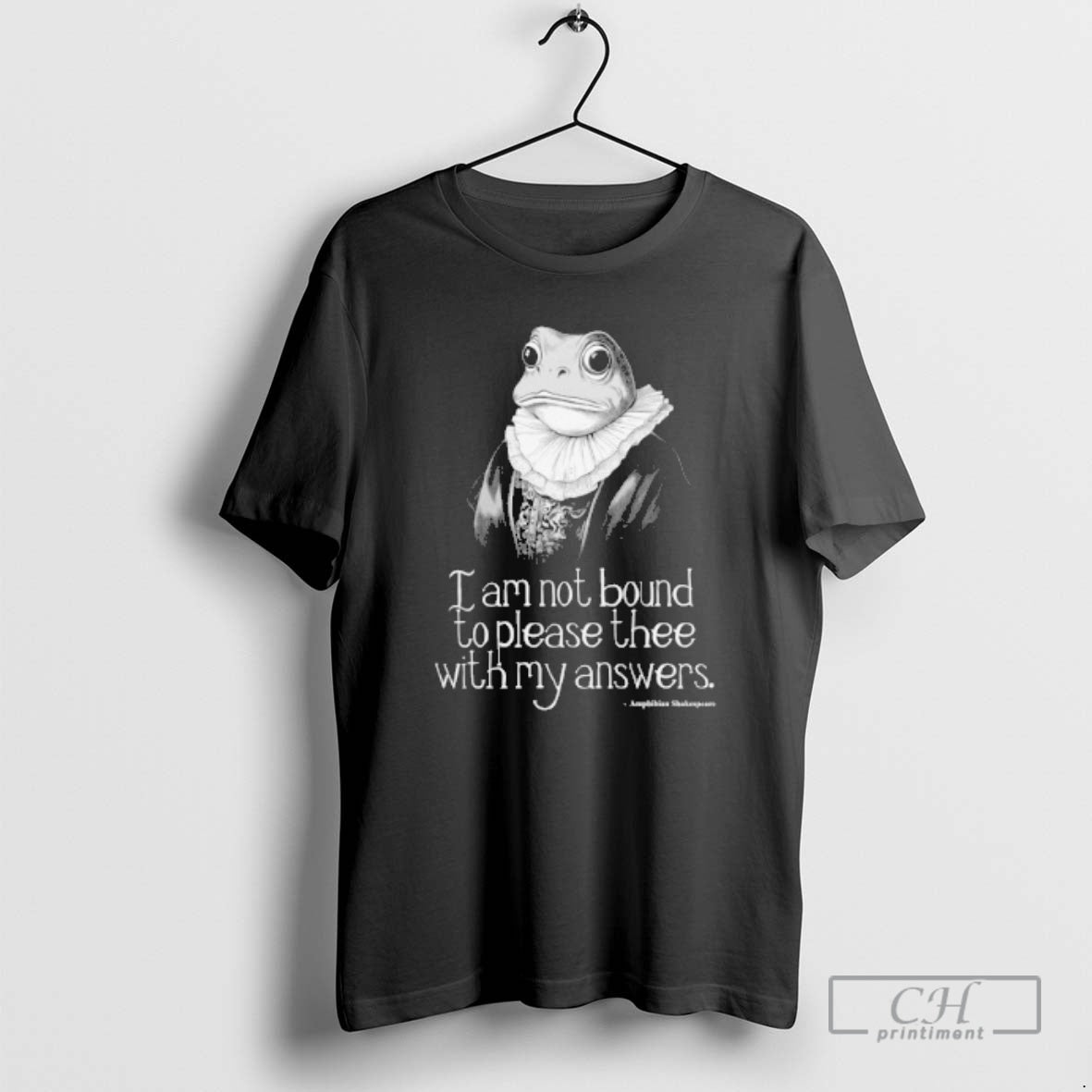 Classic Frog I Am Not Bound To Please Thee With My Answers Shirt Sweater