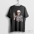 Classic Halloween Skeleton Trump Sucks Shirt Sweater