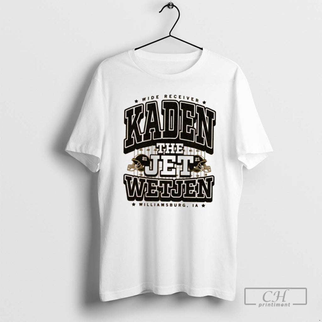 Classic Kaden The Jet Wetjen Wide Receiver Williamsburg Ia Shirt Sweater
