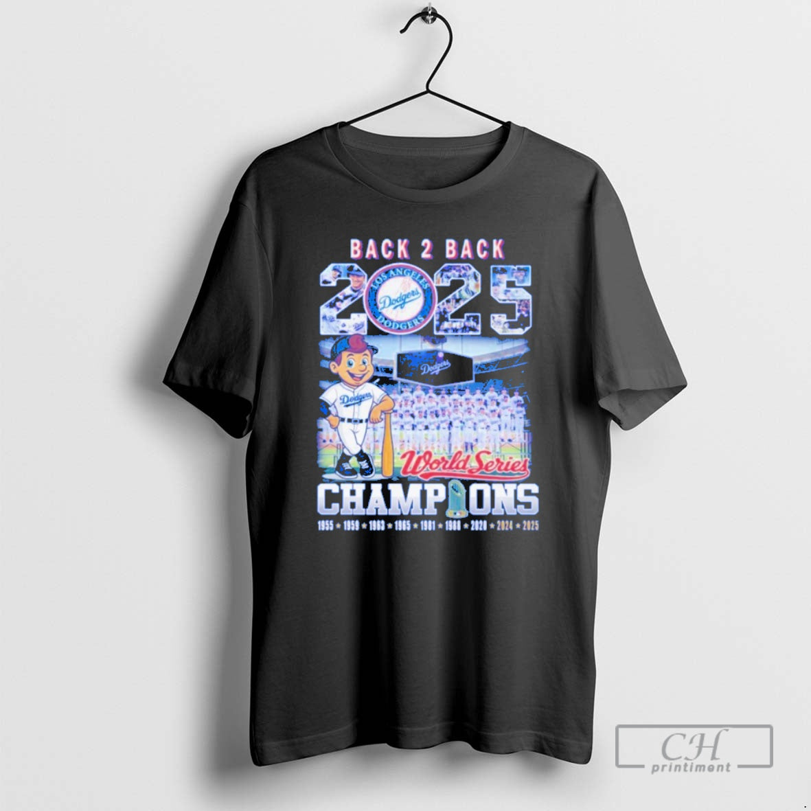 Classic Los Angeles Dodgers Back To Back World Series Champions 2025 Blue Shirt Sweater