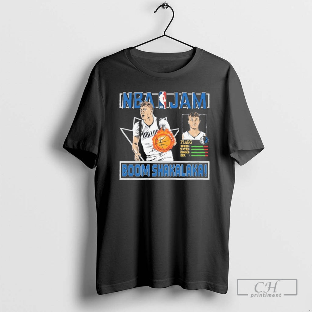 Classic Nba Jam Cooper Flagg Dallas Mavericks Shirt Sweater