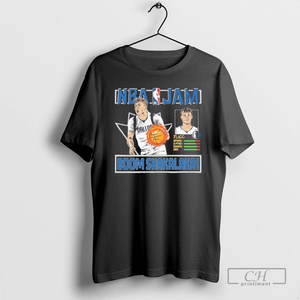 Classic Nba Jam Cooper Flagg Dallas Mavericks Shirt Sweater