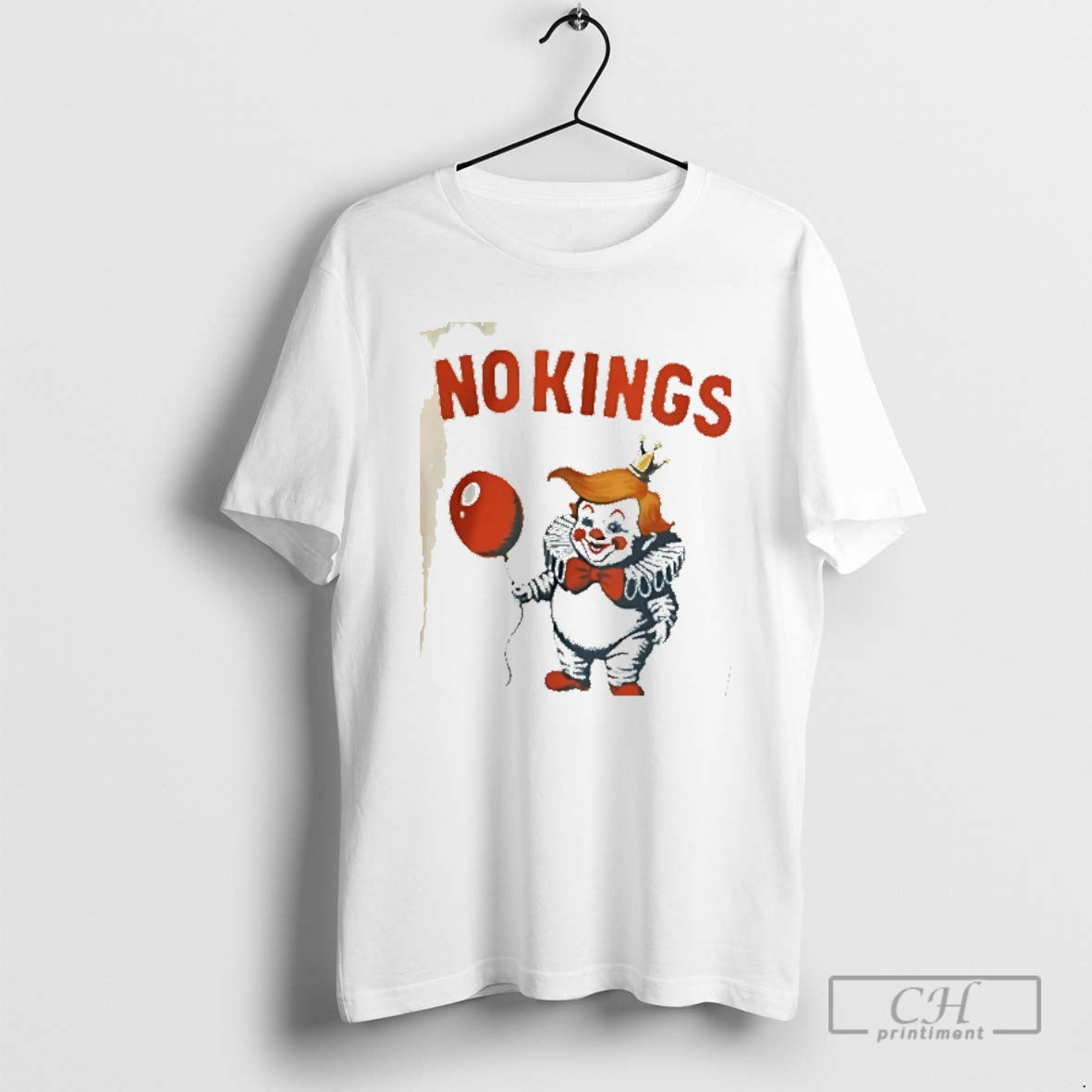 Classic No Kings Anti Trump Protest Clown President Shirt Sweater