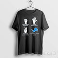 Classic Nothing Beats Detroit Lions Rock Beats Scissors Paper Beats Rock Shirt Sweater