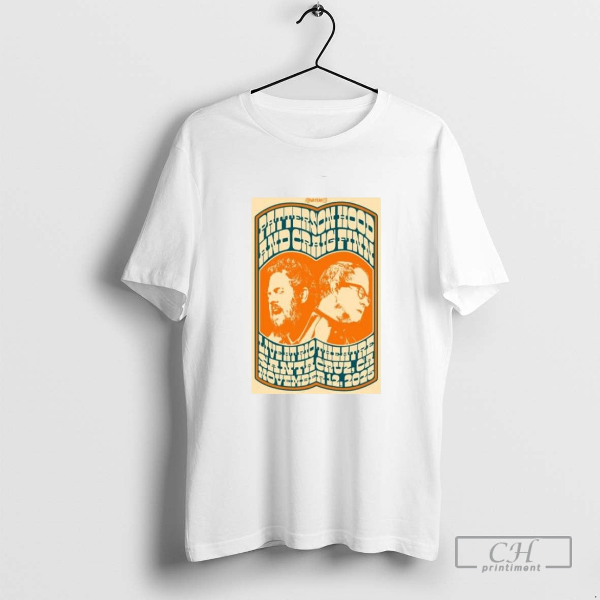 Classic Patterson Hood Craig Finn Santa Cruz Ca November 12 2025 Concert Shirt Sweater