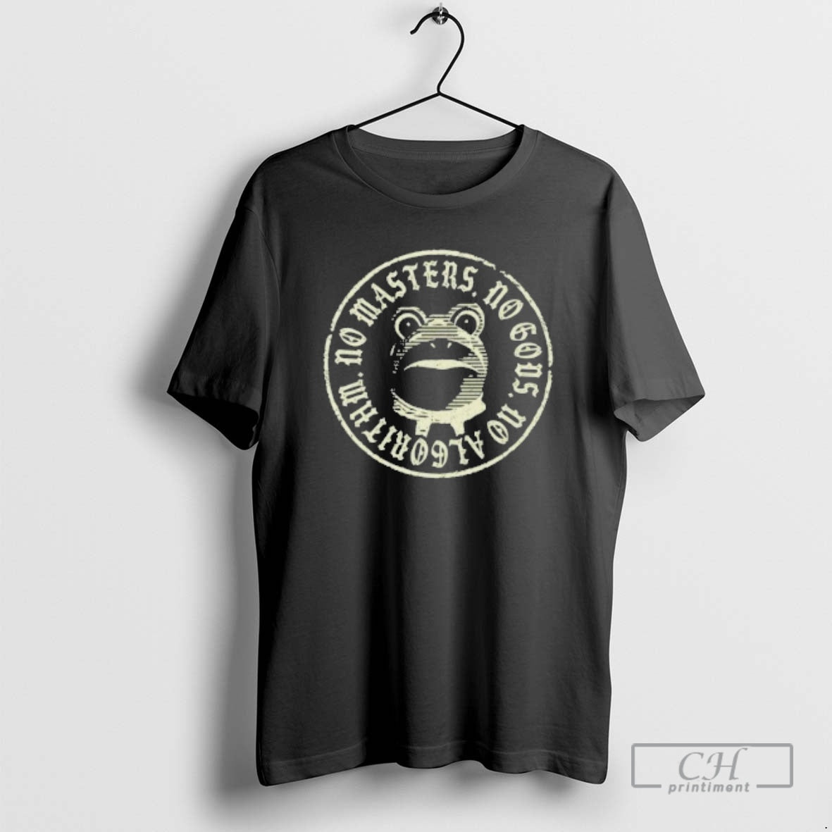 Classic Portland Frog No Masters No Gods No Algorithm Shirt Sweater