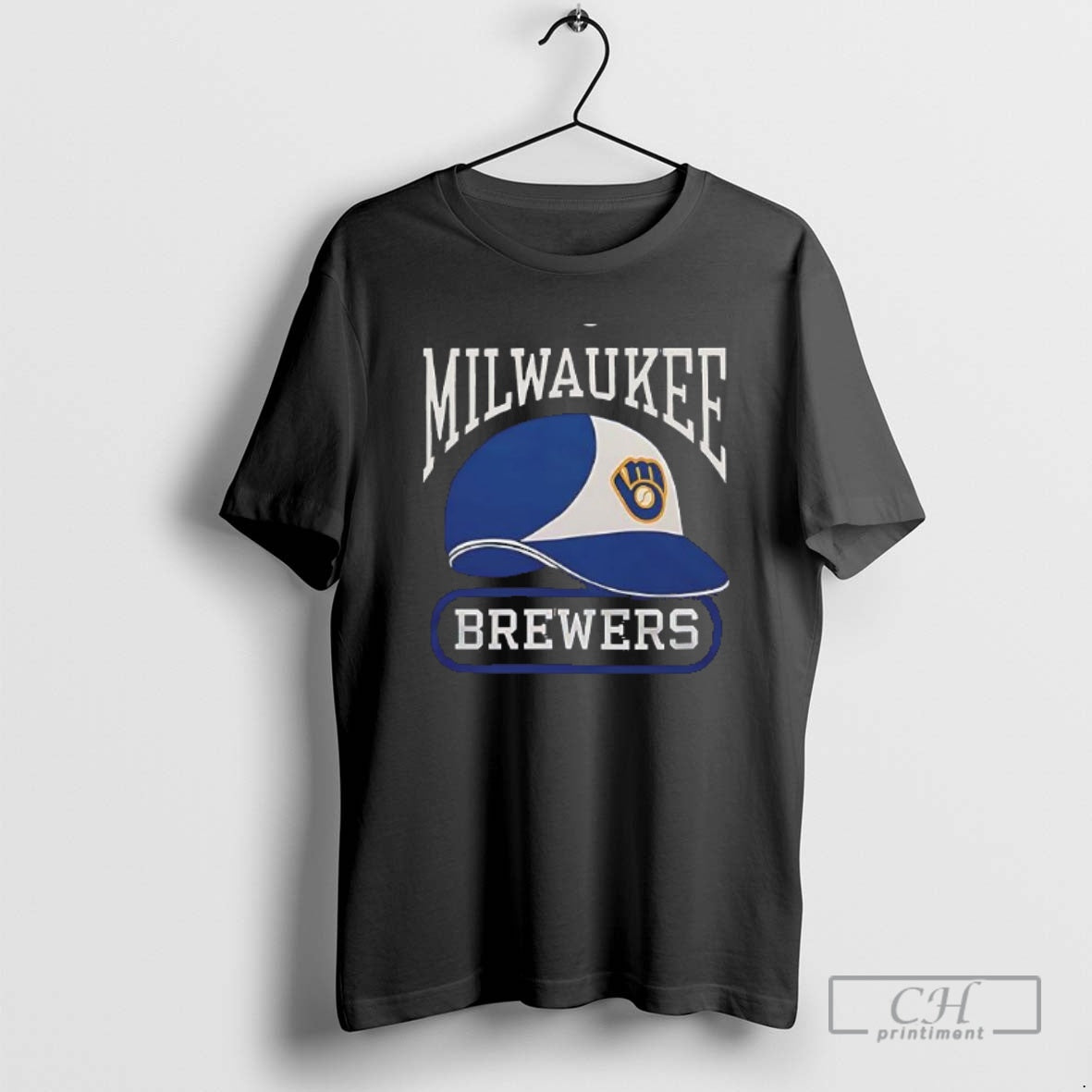 Classic Premium Milwaukee Brewers Helmet Vintage Style Shirt Sweater