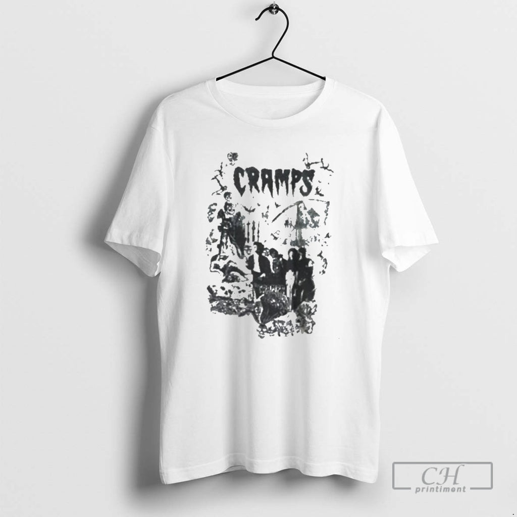 Classic Punk Rock Psychobilly Tour Cramps Shirt Sweater