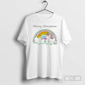 Classic Rainbow Unicorn Merry Christmas Shirt Sweater