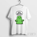 Classic Six Seven Green Blob Slime Cute Shirt Sweater