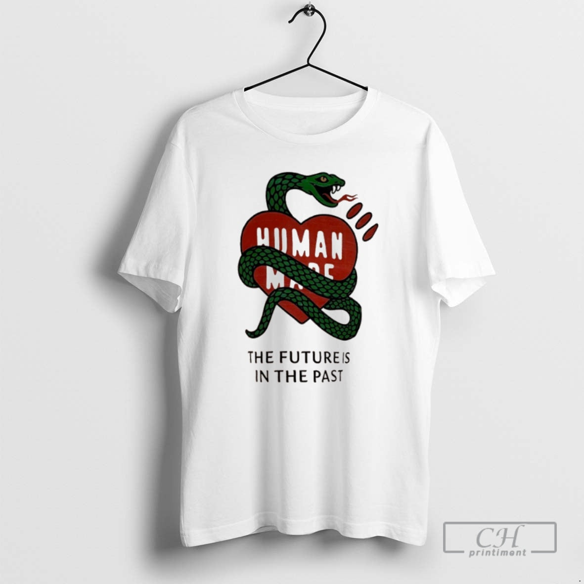 Classic Snake Human Made The Futures Is In The Past Shirt Sweater