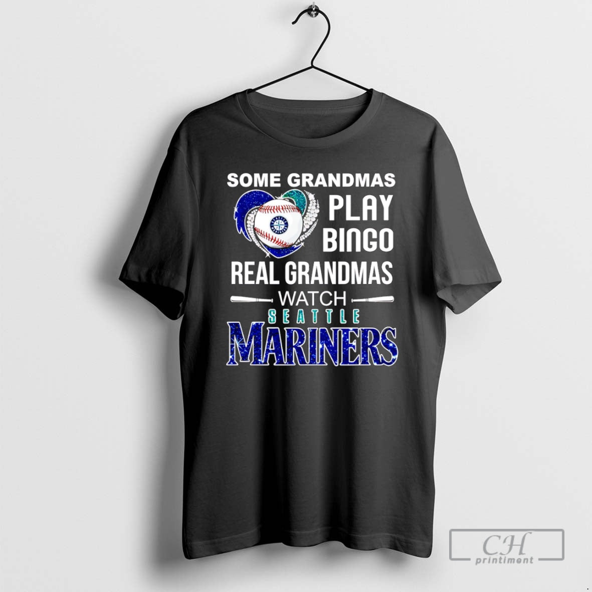 Classic Some Grandmas Play Bingo Real Grandmas Watch Seattle Mariners Shirt Sweater