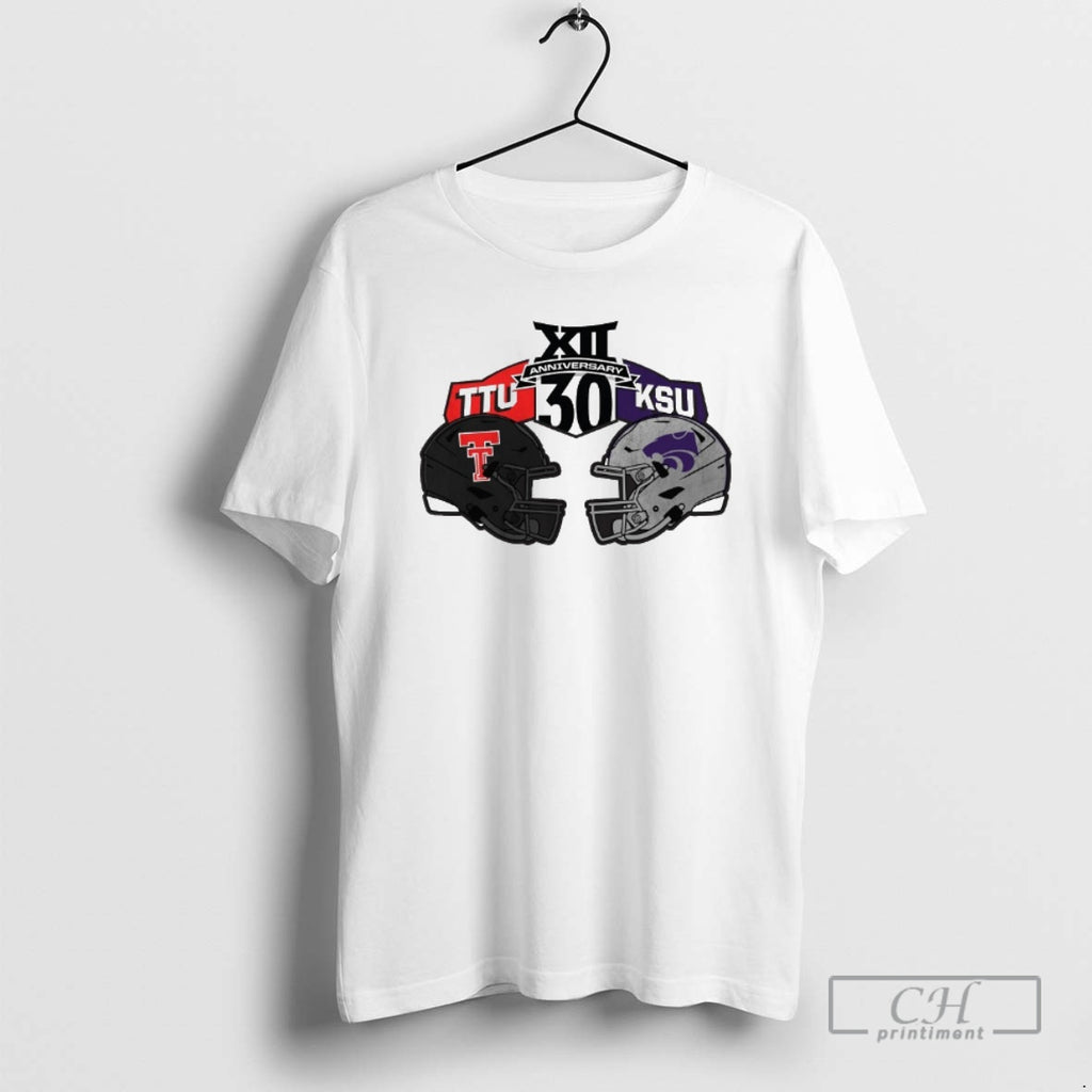Classic Texas Tech Red Raiders Vs Kansas State Wildcats Football 2025 Big 12 Conference 30th