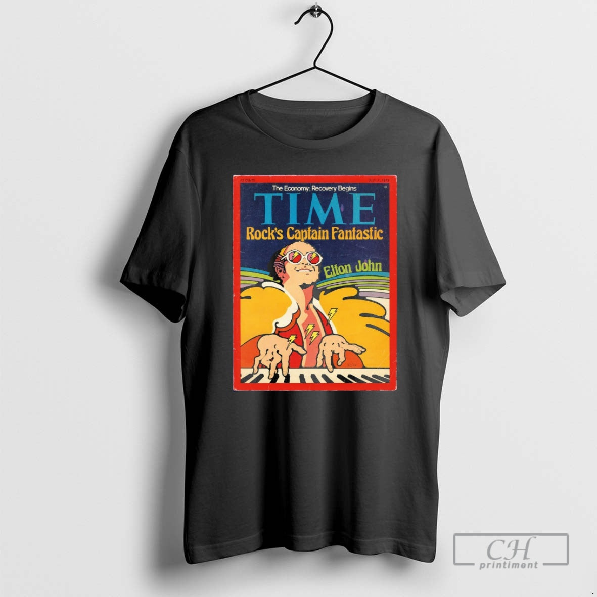 Classic The Economy Recovery Begins Time Rocks Captain Fantastic Elton John 2025 Shirt Sweater