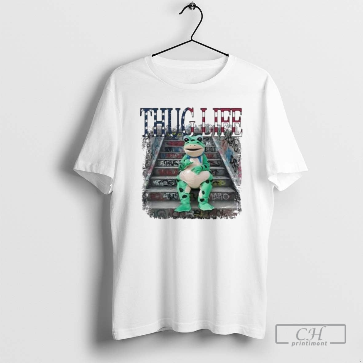 Classic Thug Life Portland Frog Protest Shirt Sweater