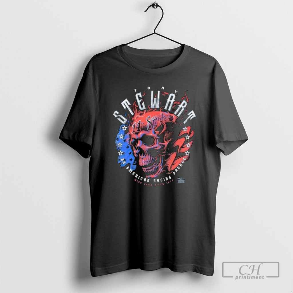 Classic Tony Stewart Americana Smoke Skull Since Open Since 1976 Shirt Sweater
