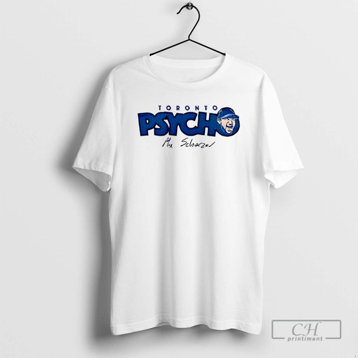 Classic Top Toronto Blue Jays 2025 Max Scherzer Toronto Psycho Forever 31 Shirt Sweater