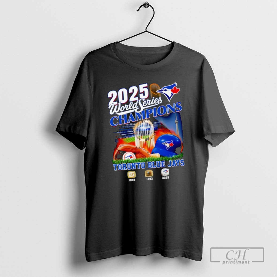 Classic Toronto Blue Jays 2025 World Series Champions Collection Helmet Cup Logo Stadium Shirt Sweater