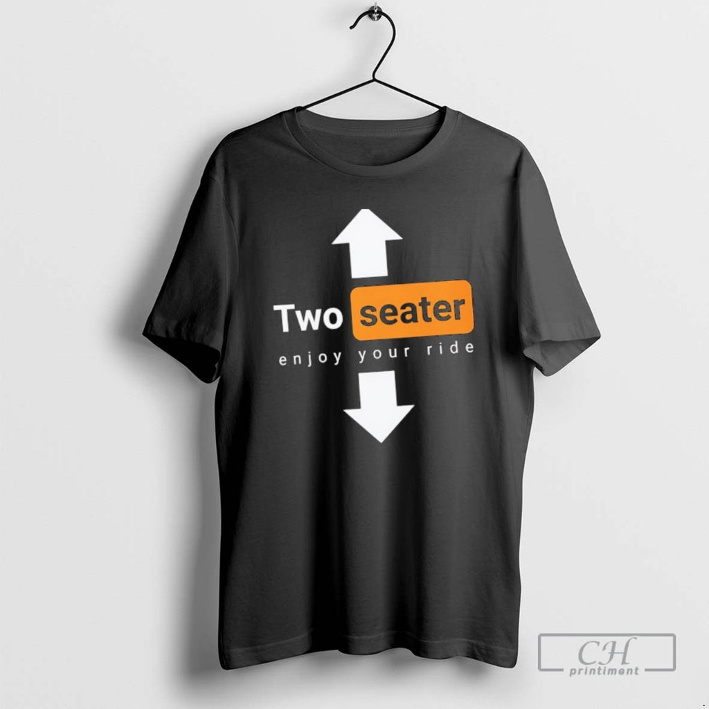 Classic Two Seater Enjoy Your Ride Two Large Shirt Sweater