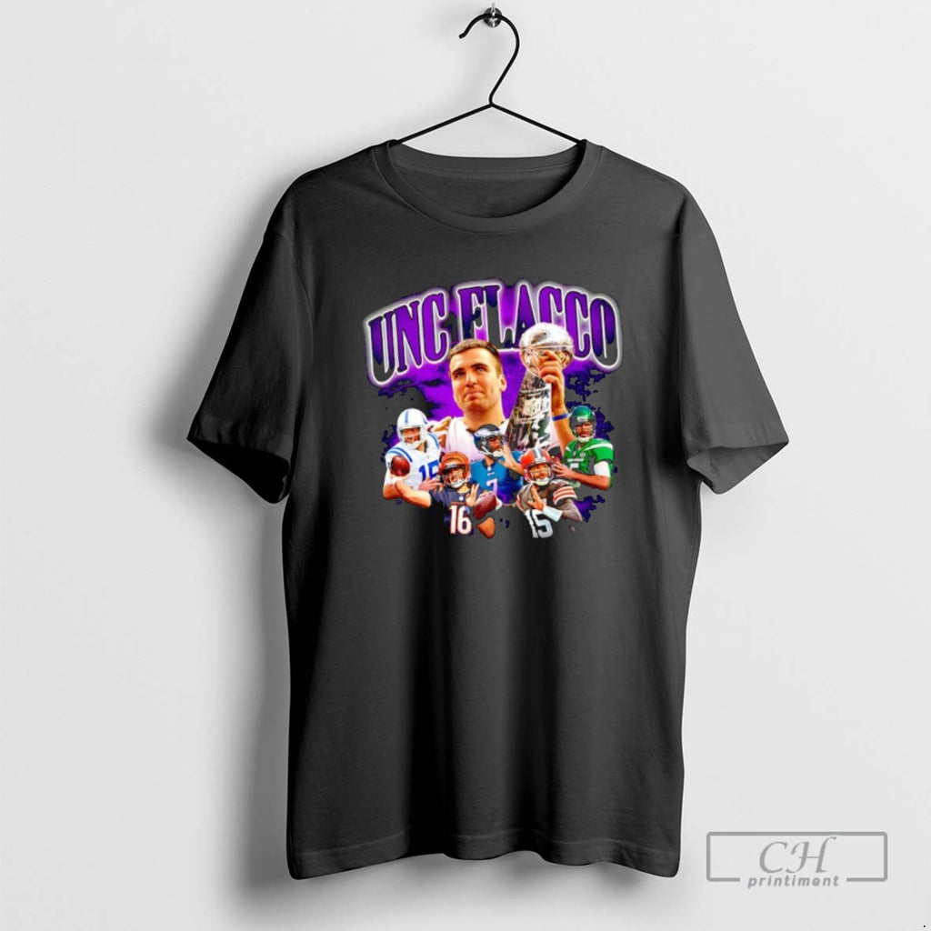 Classic Unc Flacco Panini Garrett Wilson Graphic Shirt Sweater