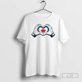 Classic Vladdy Wearing Canada Heart Hands Shirt Sweater