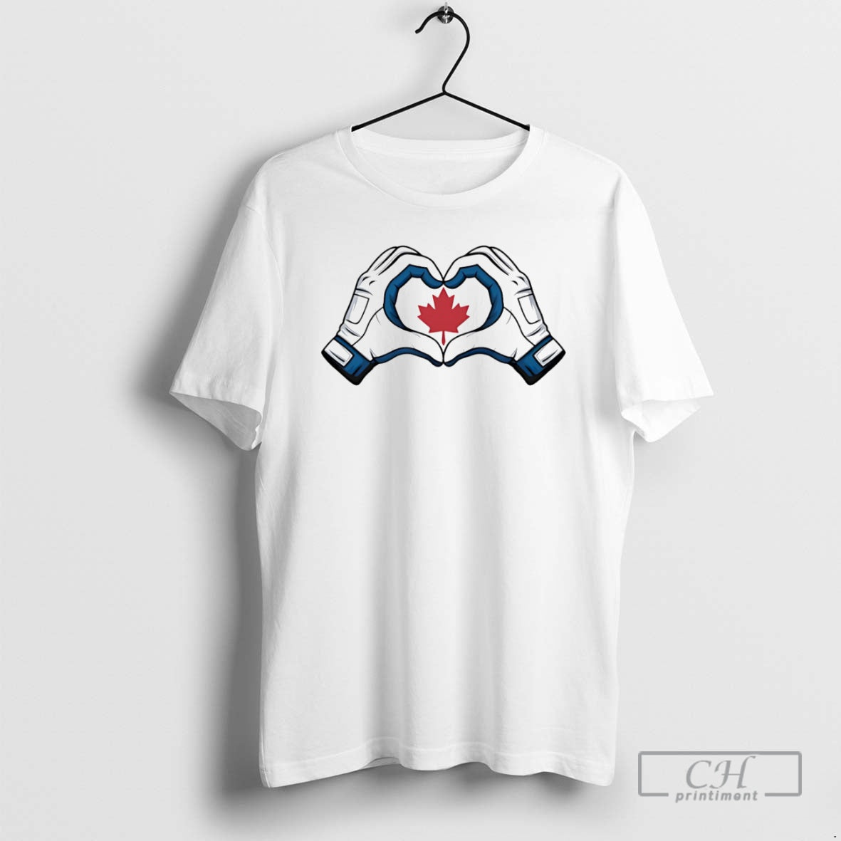 Classic Vladdy Wearing Canada Heart Hands Shirt Sweater