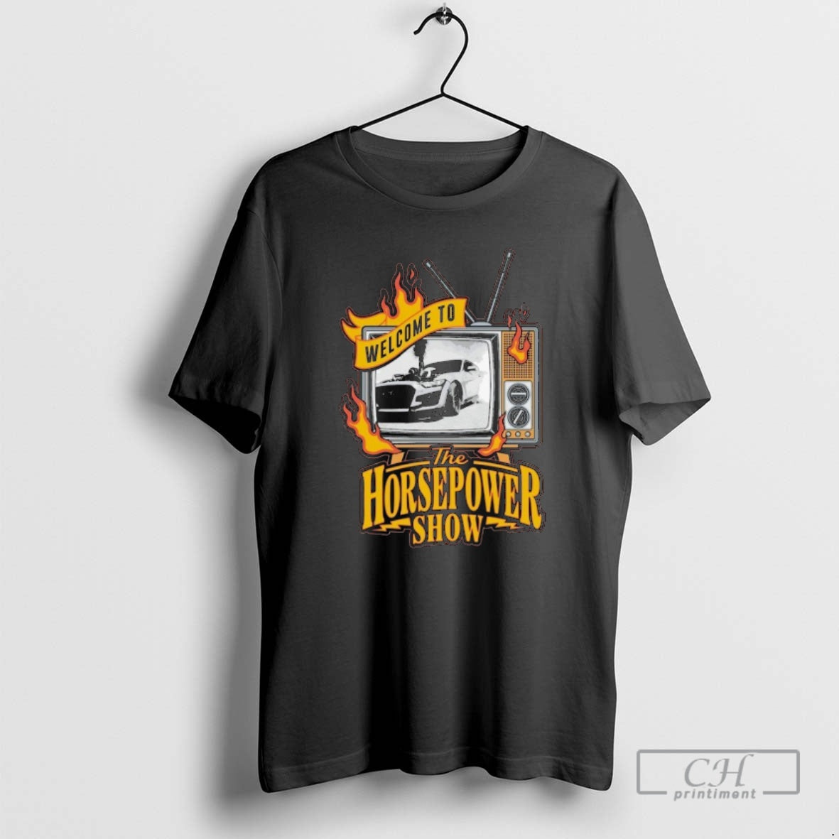 Classic Welcome To The Horsepower Show Tv Car Shirt Sweater