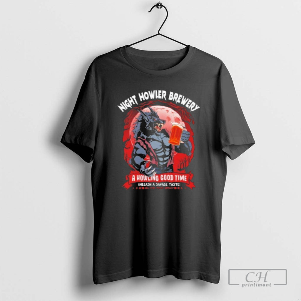 Classic Werewolf Night Howler Brewery A Howling Good Time Shirt Sweater