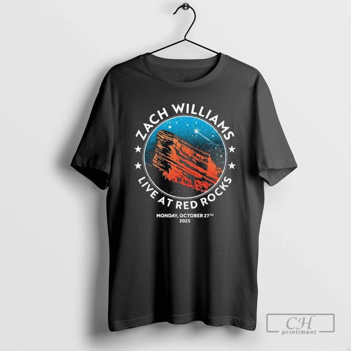 Classic Zach Williams Show At Red Rocks Amphitheatre Oct 27 2025 Shirt Sweater