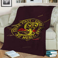 Cobra Kai Logo Fleece Throw Blanket