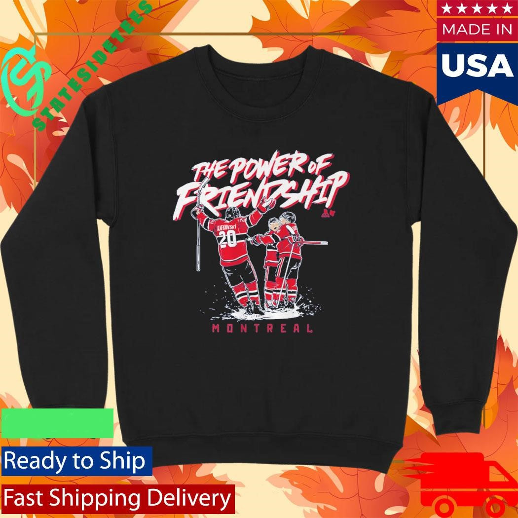 Cole Caufield, Nick Suzuki, & Juraj Slafkovsky The Power of Friendship Shirt