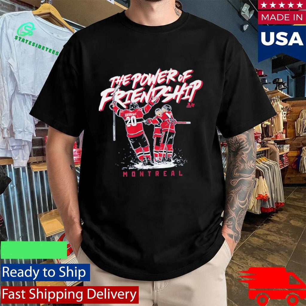 Cole Caufield, Nick Suzuki, & Juraj Slafkovsky The Power of Friendship Shirt
