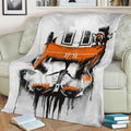 Commander Cody Graffitti Helmet Fleece Throw Blanket
