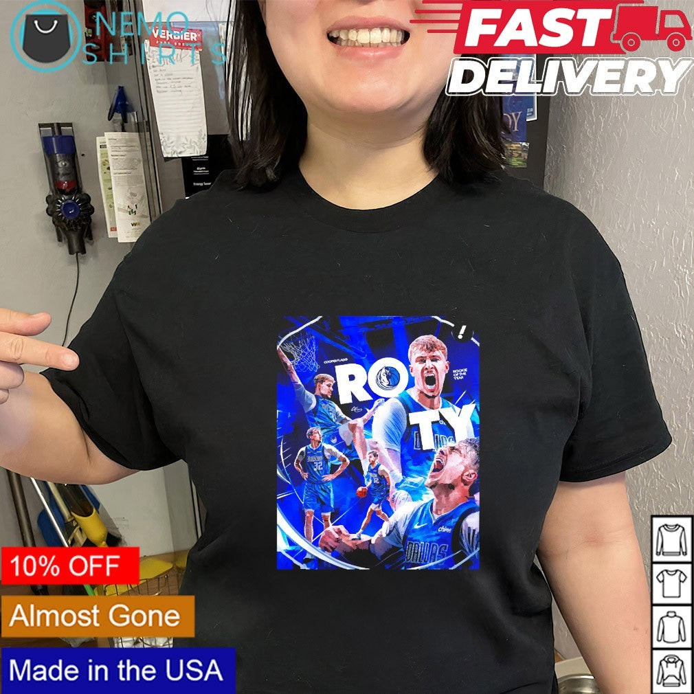 Cooper Flagg Charlotte Hornets win 2025-26 NBA Rookie of the Year shirt