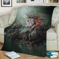 Corey Slipknot Fleece Throw Blanket