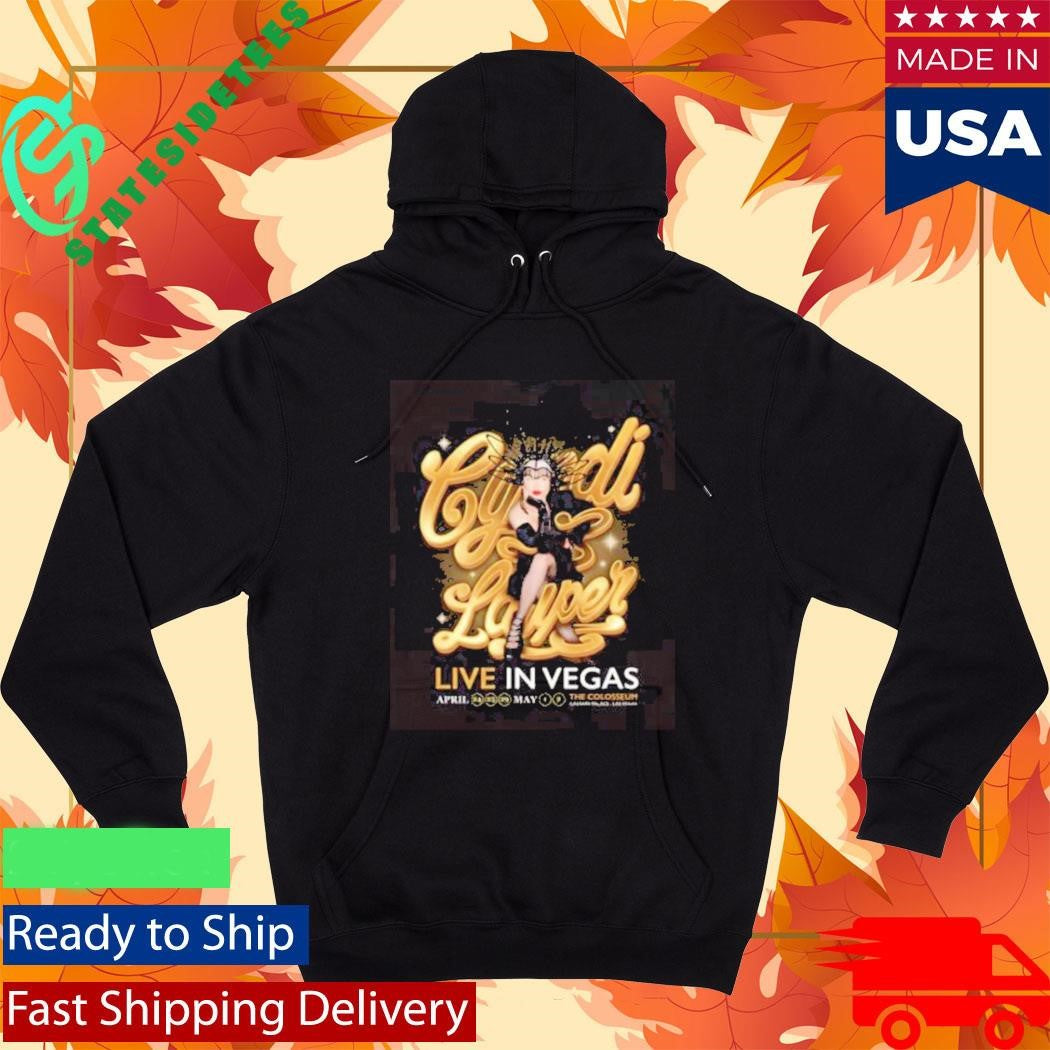 Cyndi Lauper Las Vegas Event Shirt