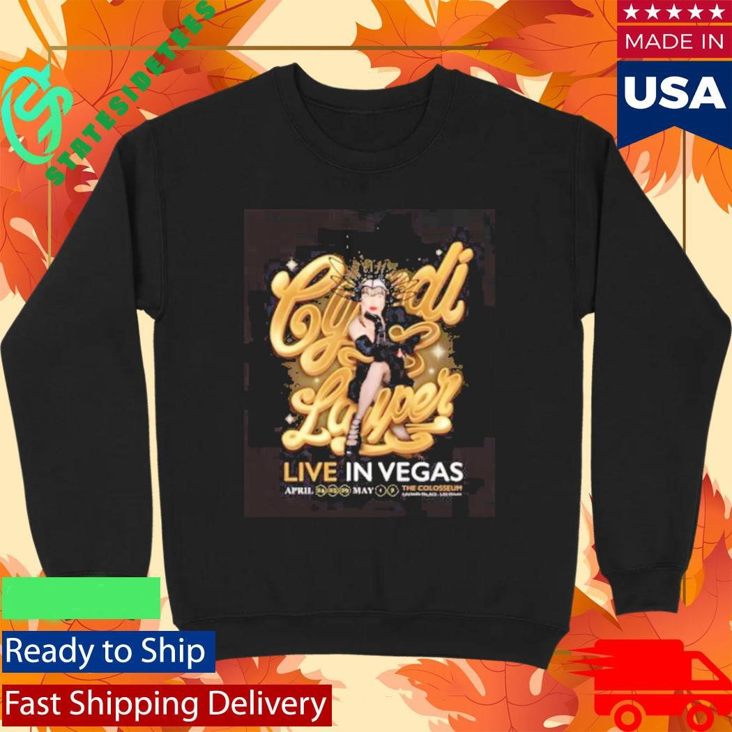 Cyndi Lauper Las Vegas Event Shirt