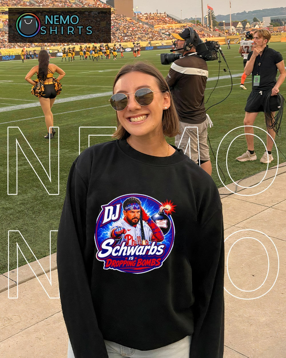 DJ Schwarbs Kyle Schwarber Philadelphia Phillies is dropping bombs shirt
