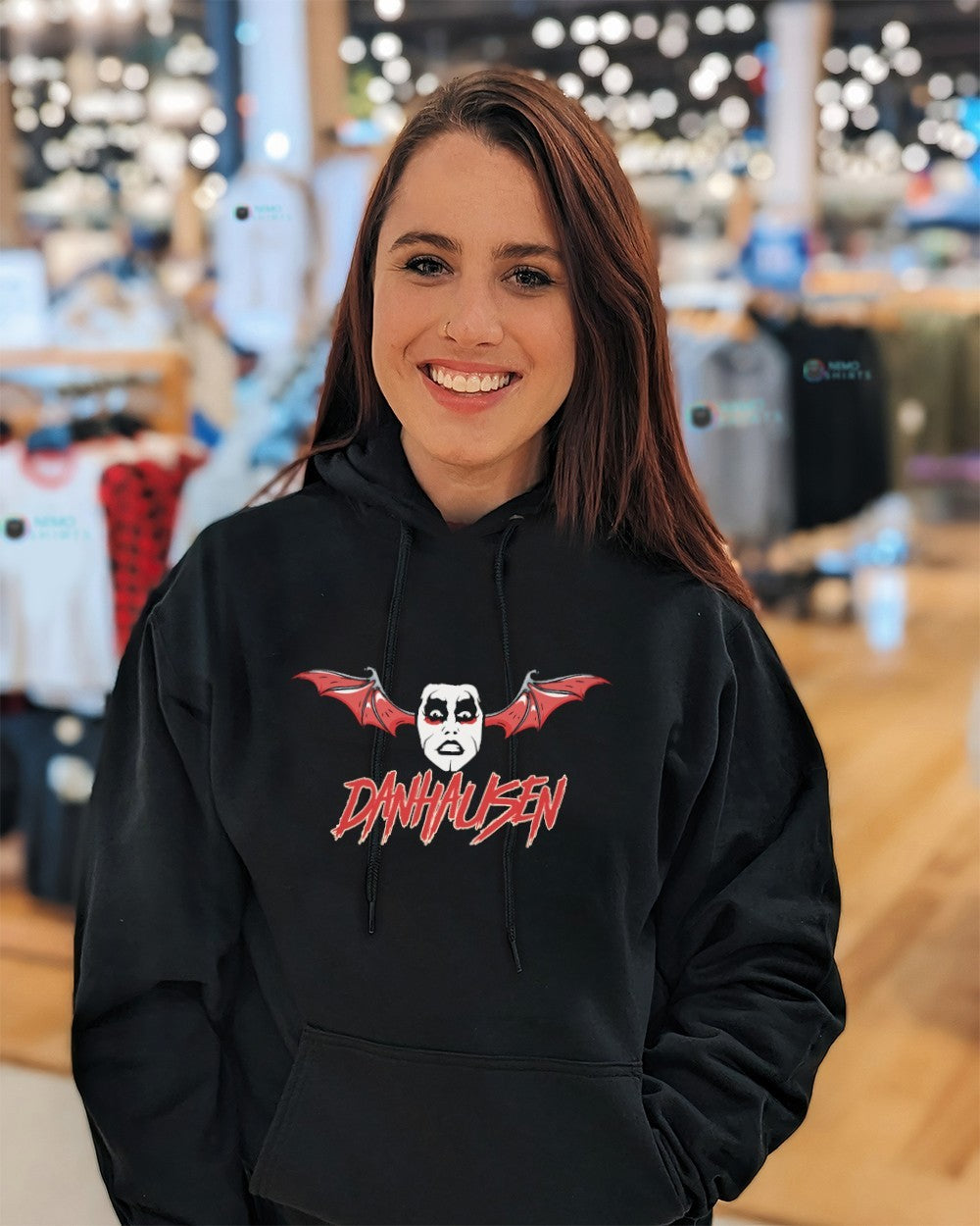 Danhausen very nice very evil bat wings shirt