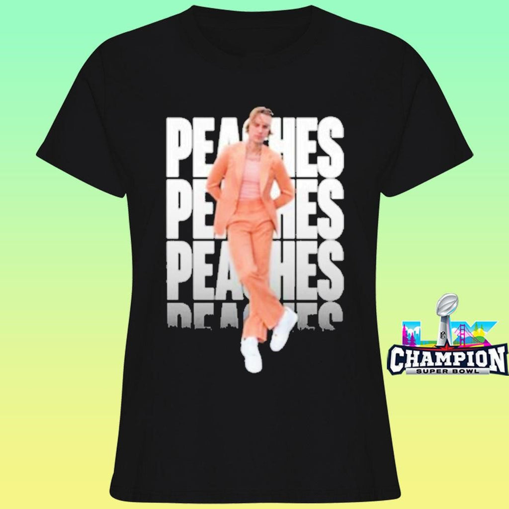 Def Jam Justin Bieber Peaches Shirt