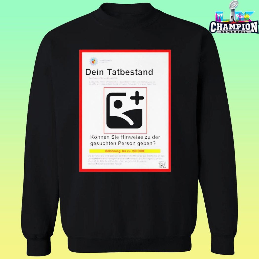 Dein Personalisierbares Gesucht Shirt