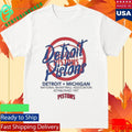 Detroit Pistons Stadium Essentials Wallscript Youth Shirt