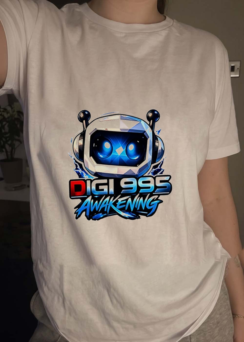 Digi 995 Awakening Robot Gaming T-Shirt