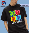 Do it lady Chit colorful shirt