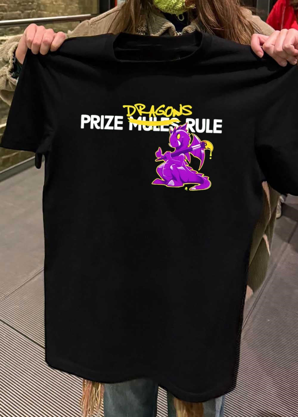 Dragons Paint Prize Mules Rule shirt