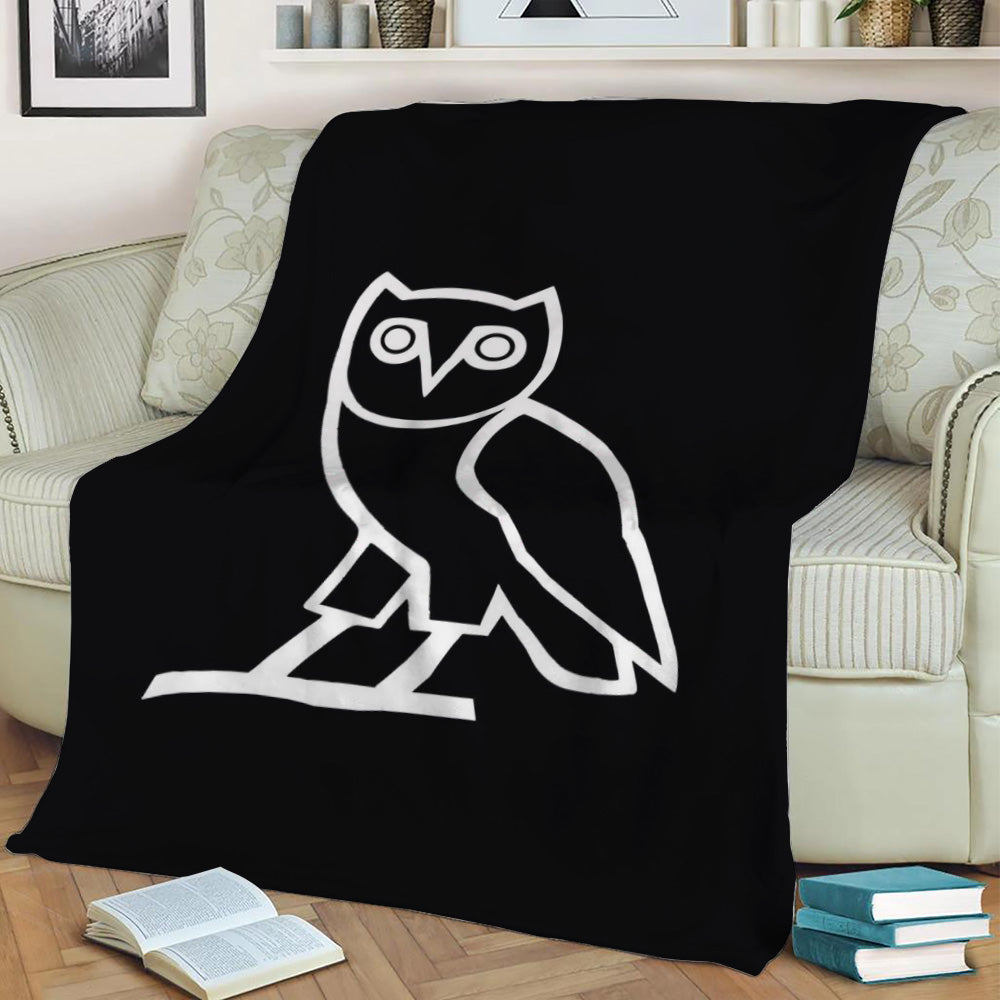 Drake OVO Fleece Throw Blanket