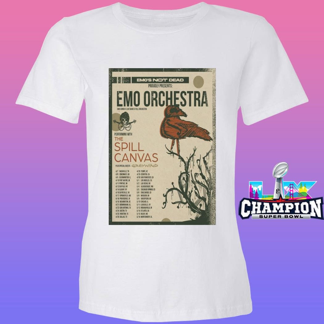 Emo Orchestra Tour 2026 Shirt